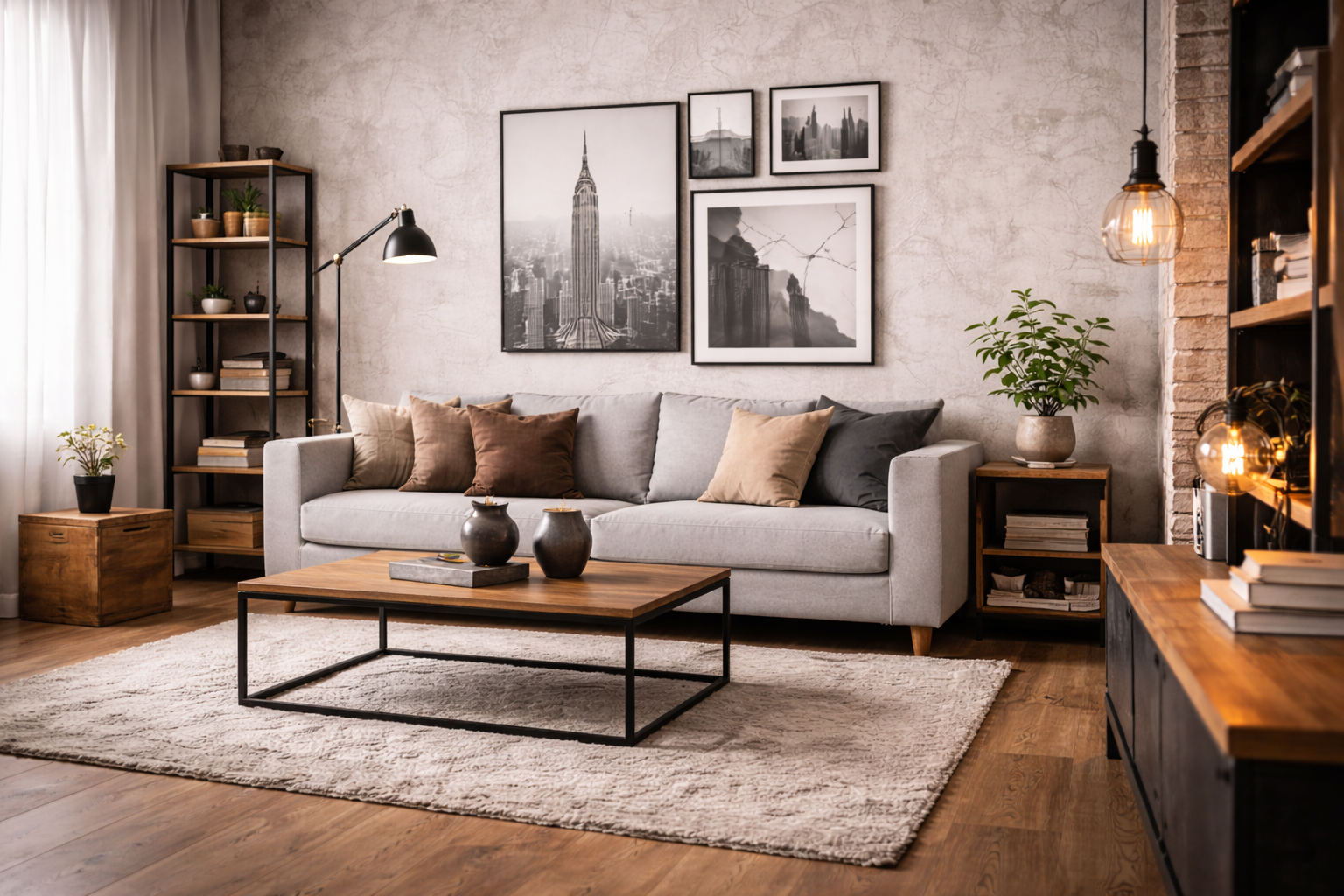 Industrial Light Stil – markant, modern & überraschend wohnlich    So integrierst du urbanes Design stilvoll in deinen Alltag – ohne Loft-Zwang