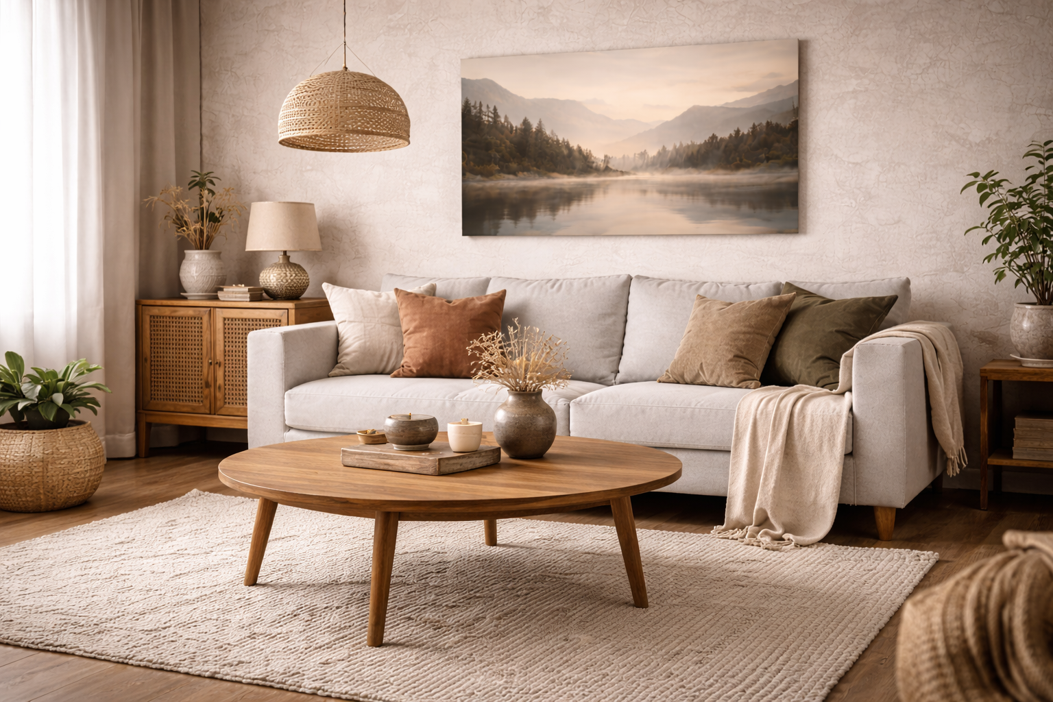 Der natürliche Stil – ruhig, warm und tief verwurzelt    So bringst du Natürlichkeit und Erdung bewusst in dein Zuhause und deinen Alltag