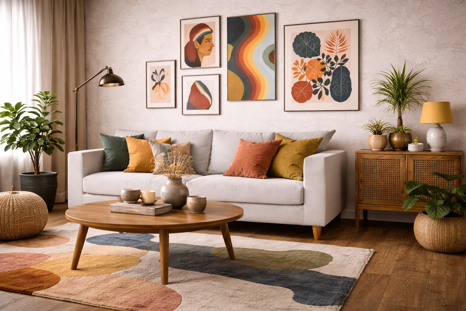 Der kreative Wohnstil – individuell, lebendig & voller Persönlichkeit    So bringst du den kreativen Stil in dein Zuhause und deinen Alltag