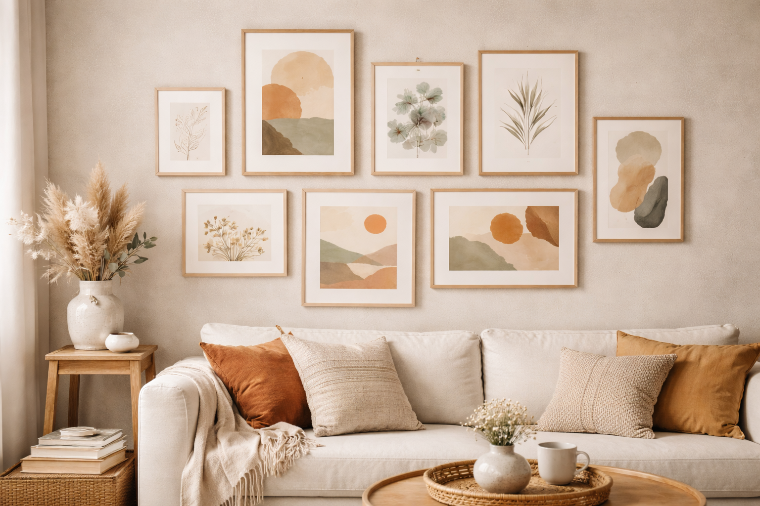 Bilderwand richtig planen – so wird sie harmonisch & stilvoll    Schritt-für-Schritt-Anleitung für eine Bilderwand, die perfekt zu deinem Zuhause passt